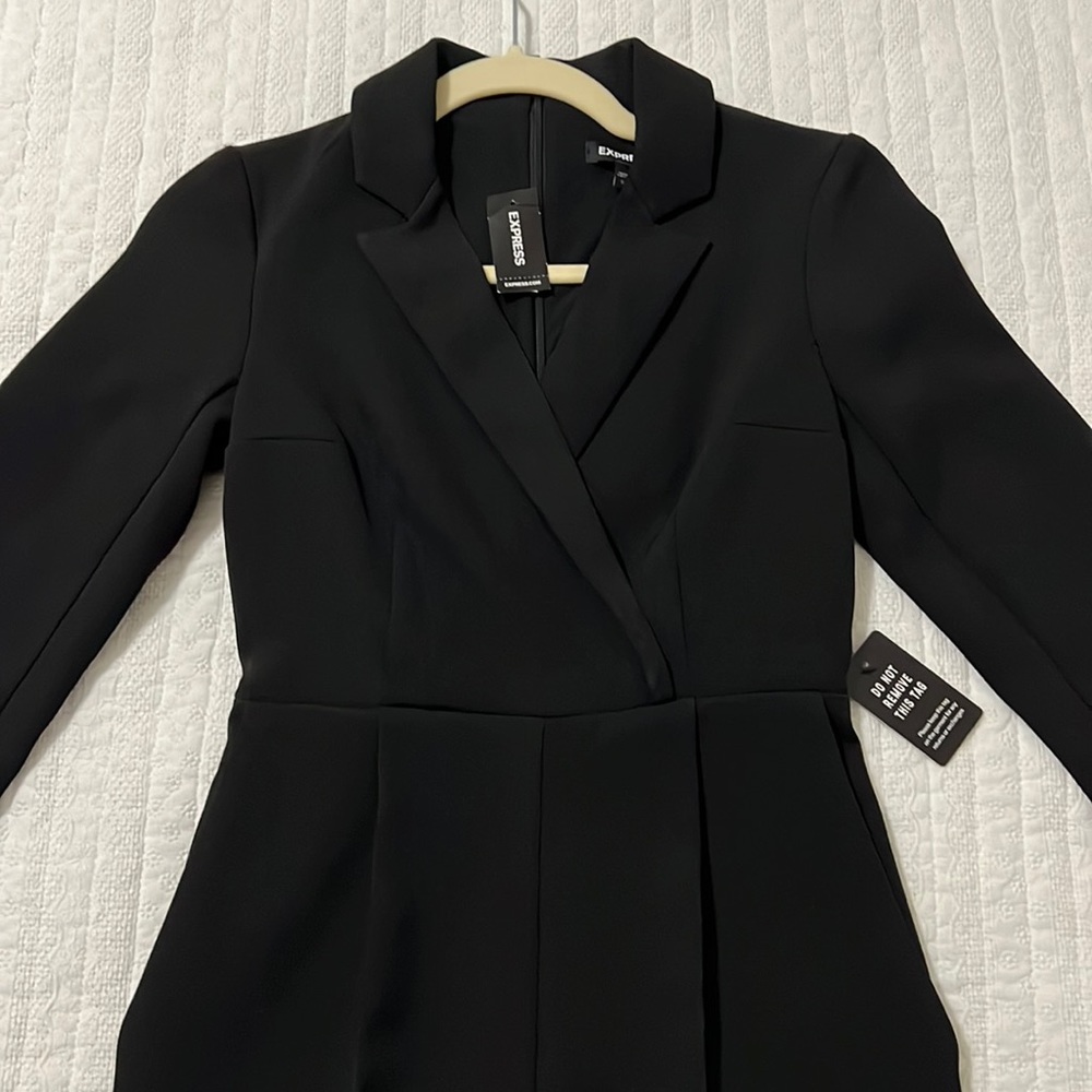 Beautiful black jumpsuit from express brand new